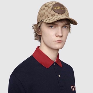 หมวก New Gucci canvas baseball hat (ของแท้100%) พร้อมส่ง