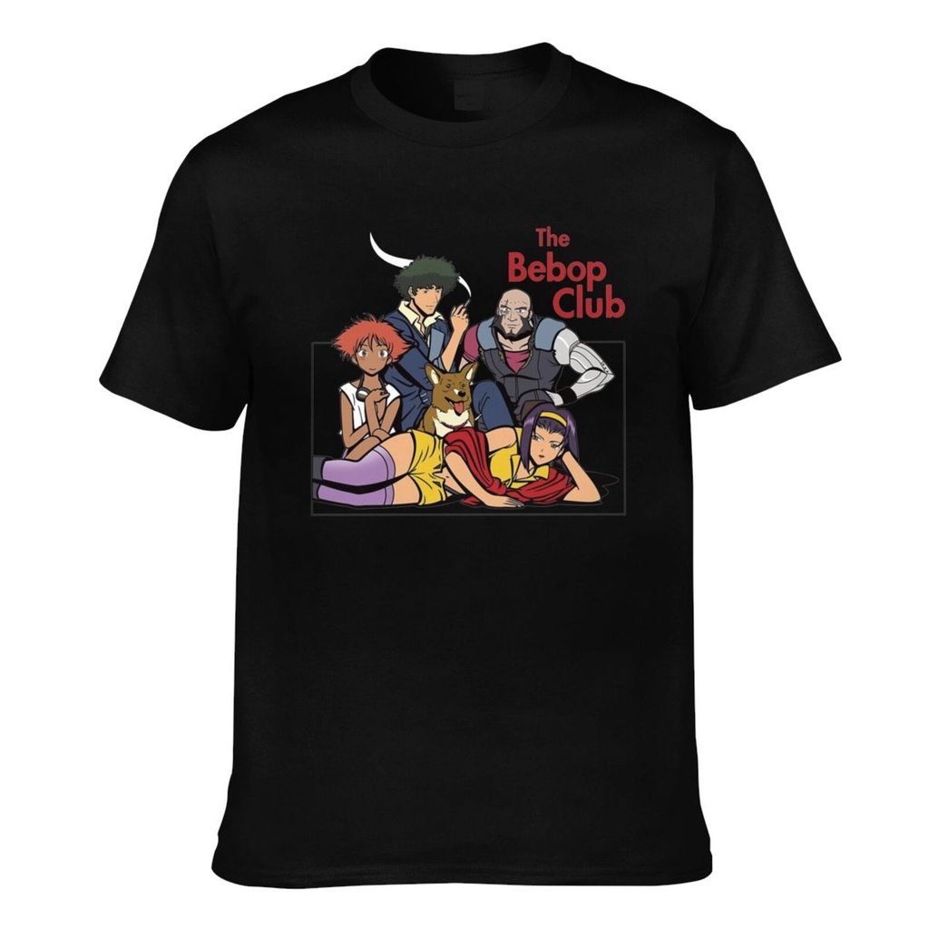 เสื้อยืด Bebop Club Cowboy Bebop คุณภาพสูง