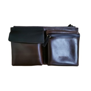 Zettino กระเป๋าคาดอก Belt Bag หนังแท้