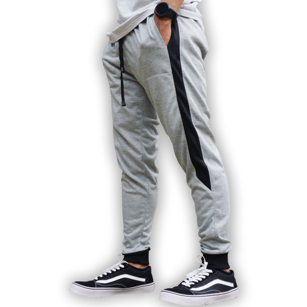 Seventyone - กางเกงกีฬา ขายาว นําเข้า สําหรับวิ่งจ๊อกกิ้ง เข้ายิม เข้ายิม - Ad712