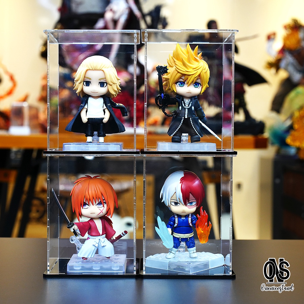 กล่องใส่ Nendoroid ด๋อย กล่องใส่โมเดล กล่องอะคริลิค ประกอบเองได้ ตู้โชว์โมเดล กันฝุ่น ซ้อนกันได้ - รูปที่ 2