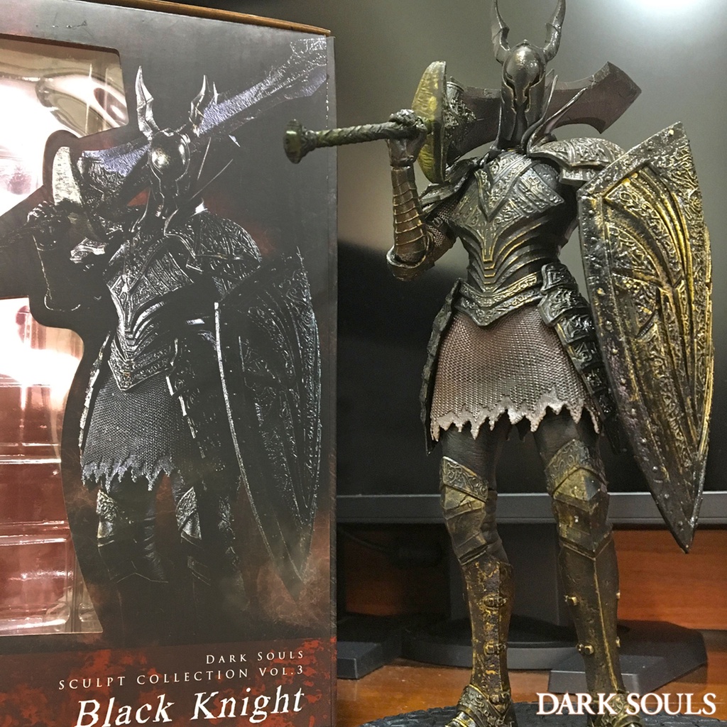 Figure ฟิกเกอร์ Gecco Studio Estatua Dark Souls ดาร์กโซลส์ Black Knight Sculpt แบล็คไนท์ อัศวินดำ Re