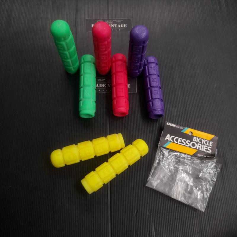 ปลอกแฮนด์ OGK ญี่ปุ่น vintage part OGK ยางนุ่มญี่ปุ่น CX - 35 OSBMX commuter Bike กรวดจักรยาน old sc