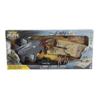 Toys R Us MILITARY VEHICLES PLAYSETS ของเล่น Soldier Force โซลเยอร์ ฟอร์ซ มิลิแทรี่ วีฮิเคิลส์ เพลย์เซ็ต ( 927859 )