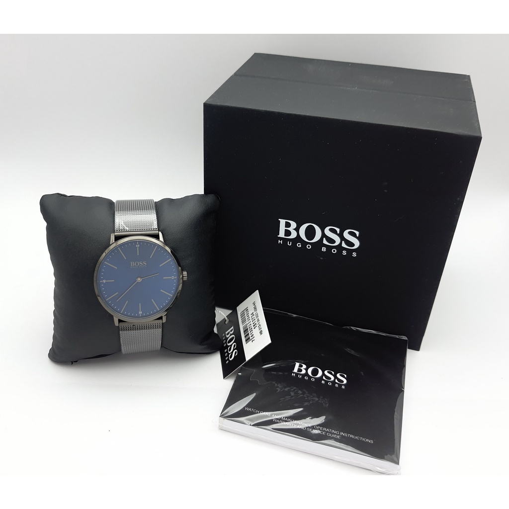 นาฬิกา HUGO BOSS MEN'S HB1513734 HORIZON 39 MM QUARTZ พร้อมกล่อง (ใหม่)