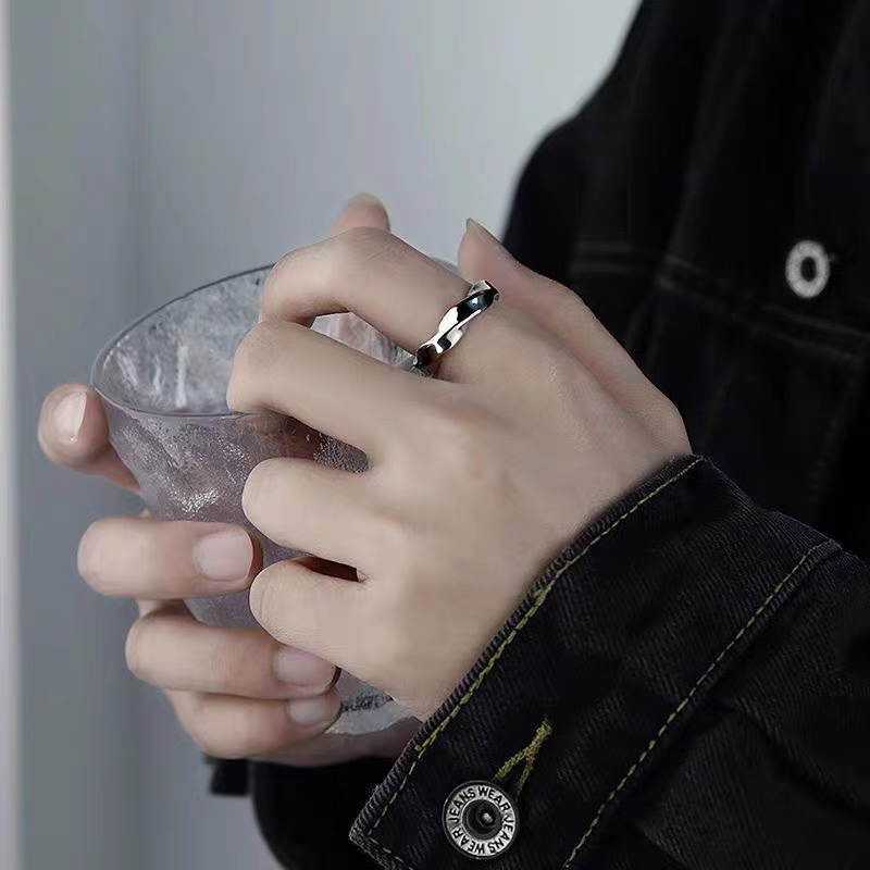 ต่างหูแหวน ชุบเงิน ดีไซน์เรียบง่าย ระดับไฮเอนด์ เข้ากับทุกชุด - รูปที่ 4