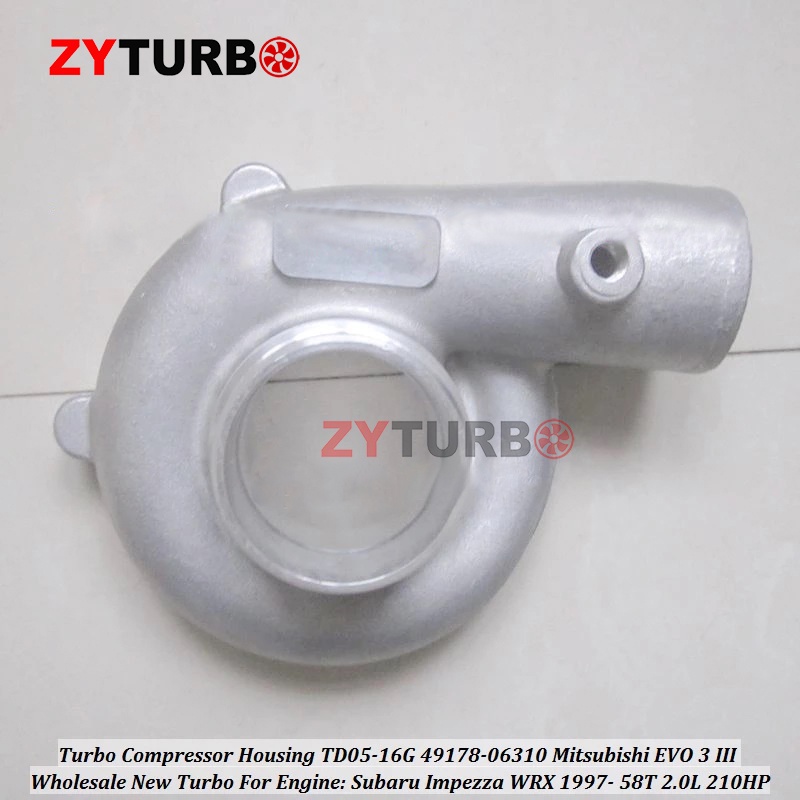 Turbo คอมเพรสเซอร์ TD05-16G TD05 16G 49178-06310 สําหรับ Mitsubishi EVO 3 III สําหรับ Subaru Impezza