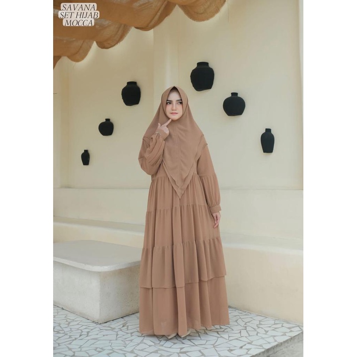 GAMIS CODE SAVANAH ORIGINAL ZR SYARI HIJAB DRESS SET