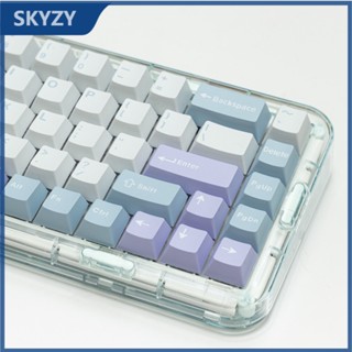 173 คีย์ Illusion Keycaps Cherry Profile PBT Double Shot คีย์บอร์ดเชิงกล Keycap Set