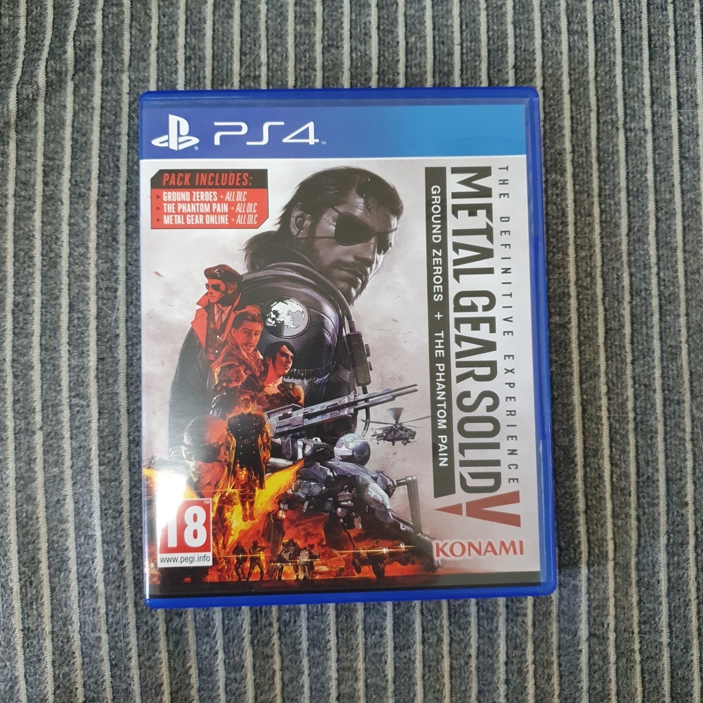 Metal Gear Solid V The Definitive Experience มือสอง แผ่นใส สภาพดี