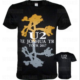 เสื้อแฟชั่นผญ sexy - ขาย U2 2017 TOUR เสื้อวงร็อคผ้าฝ้าย 100% เสื้อยืดผู้ชายขนาด XS-4XL_16