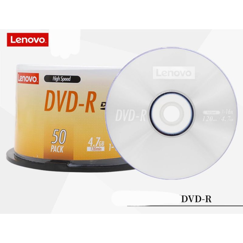 แผ่น CD-R, CD-RW, DVD-R, DVD-RW ยี่ห้อมาตรฐาน Lenovo, Philips และ Jiashiji (ราคาต่อแผ่นและมีขั้นต่ำใ