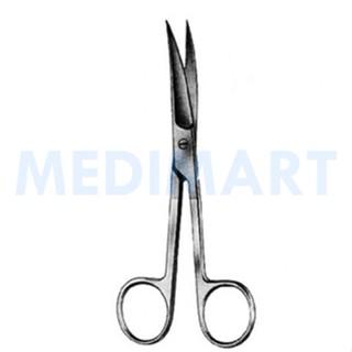 EM-E10-0033,35 กรรไกร Operating Scissor SH/SH แหลม/แหลม โค้ง 13cm. , 14cm.