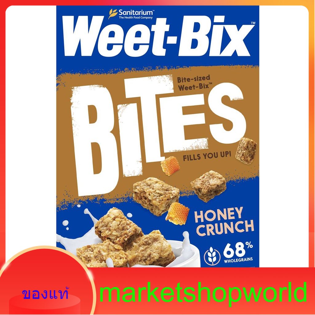 Weet Bix Bites Crunchy Honey Sanitarium 510 G.