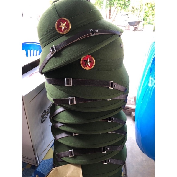 หมวกทหารเวียดนาม เกรดพรีเมียม กันน้ำได้ #ของแท้เวียดนาม