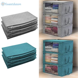 【SWTDRM】Foldable Storage Bag Clothes Blankets Quilt Container Box Pouches Closet Sweater-【Sweetdream】