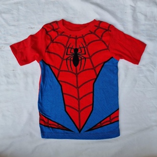 เสื้อยืด spiderman รุ่นนี้เป็นสลิม ผ้านิ่มยืดได้เยอะมากจ้า