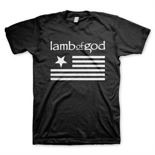 LAMB OF GOD cd lgo STAR AND STRIPES FLAG SHIRT