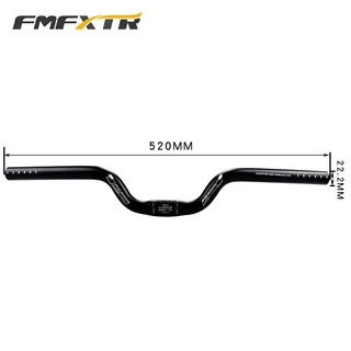 FMF sport แฮนด์รถจักรยานเสือภูเขา/รถพับ/สกูตเตอร์ อลูมิเนียม 6061 ขนาด 25.4*520mm แบบยก (1 ชิ้น)