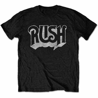 [COD] เสื้อยืดแขนสั้น ผ้าฝ้าย 100% พิมพ์ลายโลโก้ Rush Logo พลัสไซซ์ ของขวัญวันเกิด สําหรับผู้ชาย XS-6XLS