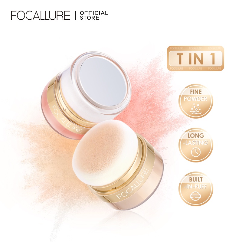 FOCALLURE Add-on Deals 0 GIFTFocallure#Ambergold Focus On Me บลัชออนแป้งฝุ่น ควบคุมความมัน ใช้ง่าย หลายแบบ ไม่ใส่สารเติมแต่ง T In 1