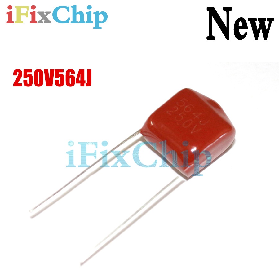 10 ชิ้น/ล็อต CBB 250V564J 560NF 0.56UF Pitch 10 มม.564J 250V CBB ตัวเก็บประจุฟิล์มโพรพิลีน