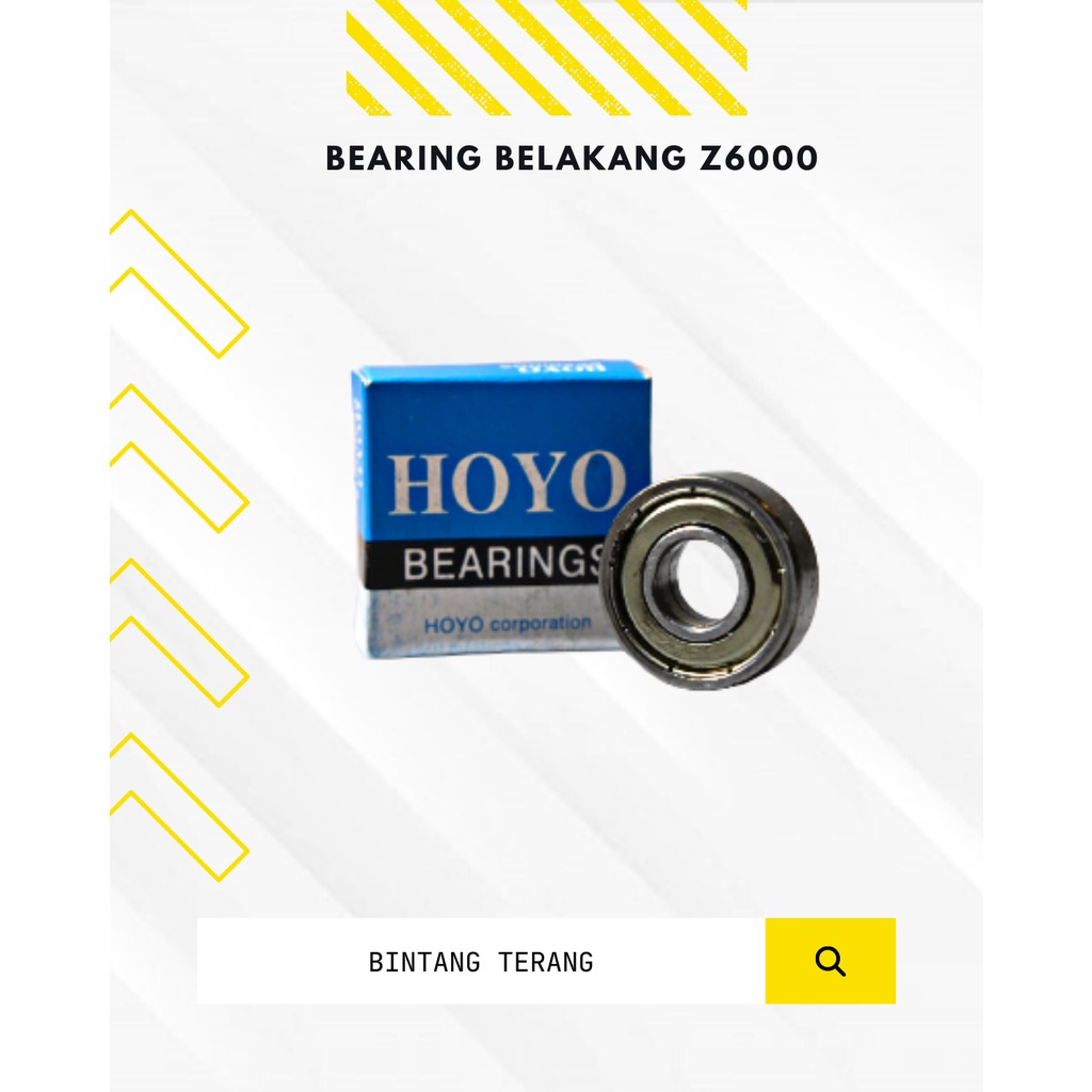 ล้อหลัง Bearing Bearing / จักรยาน Laker 6000 zz 6000zz