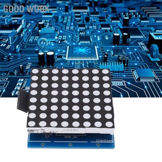 Good Work โมดูลควบคุมเมทริกซ์ Led 8X8 64 Bit Panel Spi Interface Dc5V สําหรับคอมพิวเตอร์