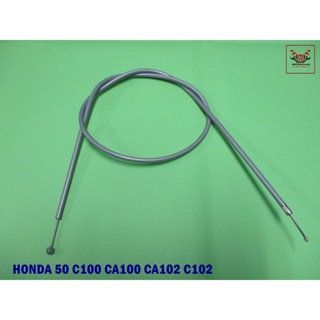 HONDA 50 C100 CA100 CA102 C102 THROTTLE CABLE "GOOD QUALITY"   // สายเร่ง สายคันเร่ง สินค้าคุณภาพดี