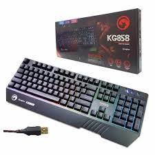 Marvo Backlighted Gaming keyboard คีย์บอร์ด รุ่น KG858 (สีดำ)