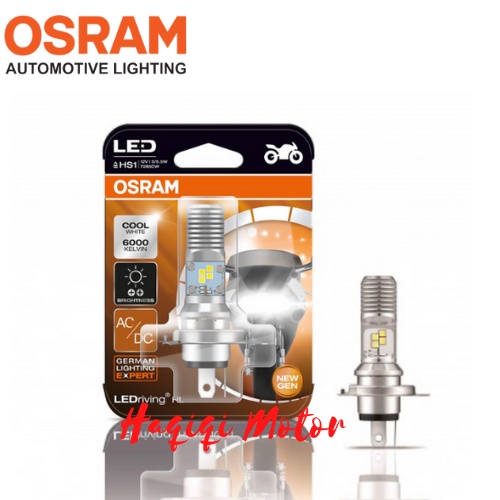 Original Osram Suzuki Burgman ไฟหน้า Led 3 ขา Hs1