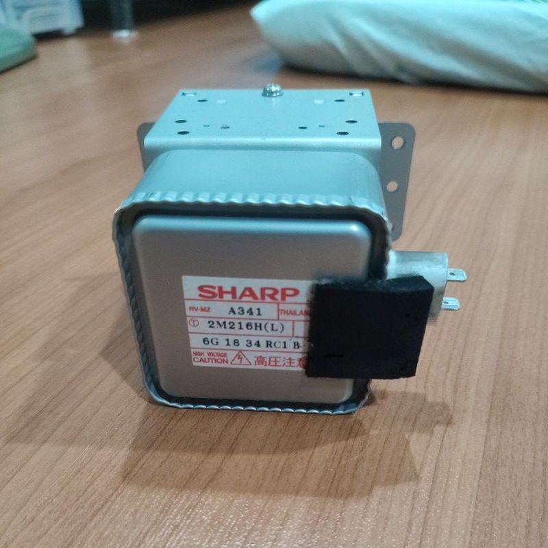 แมกนีตรอนไมโครเวฟ Sharp เบอร์2M219H(L) ของแท้ถอดจากเครื่อง