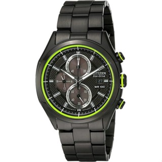 นาฬิกา CITIZEN MENS CA0435-51E ECO DRIVE CHRONOGRAPH พร้อมกล่อง (ใหม่)