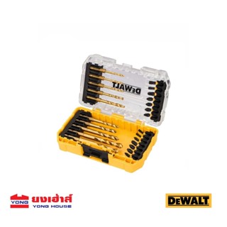 DEWALT ชุดดอกไขควง ( ดอกสว่าน ชุด 24 ชิ้น ) รุ่น DT70748T ก้านหกเหลี่ยม TITANIUM B 5035048504062