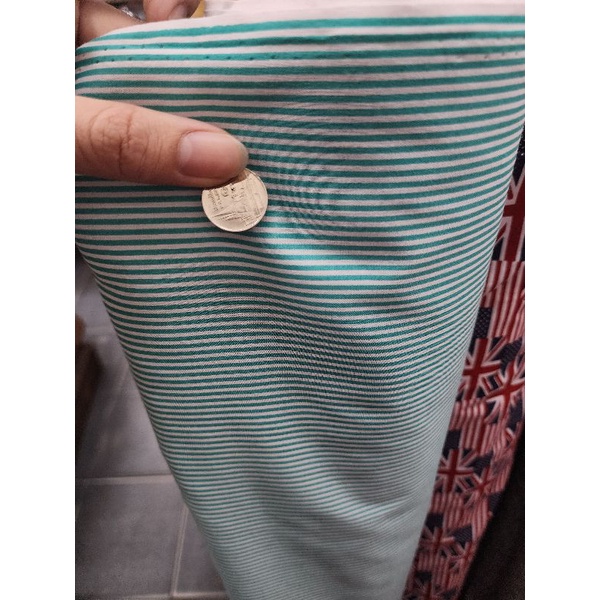 ❤พร้อมส่ง!!❤ ผ้าถ่ายพร็อพ ลายริ้ว ทาง ปูรองนั่ง ถ่ายงาน ฉาก มินิมอล วินเทจ ม่าน ปูโต๊ะ ผ้าคอตตอน ทีซี กว้าง 110-115ซม - รูปที่ 2