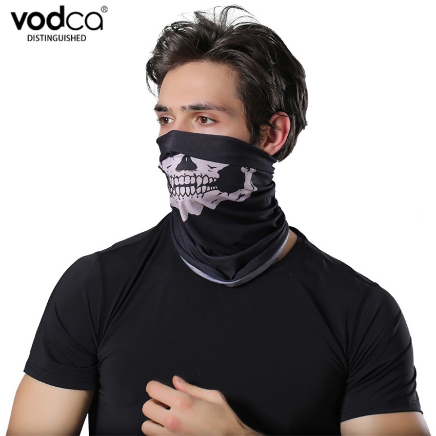 Vodca-ผ้าบัฟกันแดดกันฝุ่น เนื้อผ้านุ่มยืดหยุ่น ผ้าดีมาก โพกหัวรุ่น JH-buff1