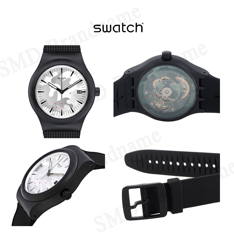 SWATCH นาฬิกาข้อมือ Sistem51 รุ่น Sistem Kamu Automatic Code: SUTB407