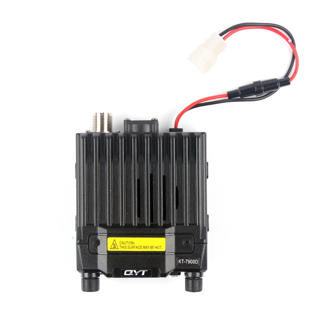ตัวรับส่งสัญญาณวิทยุมือถือ QYT KT-7900D 25W Quad Band 144 220 350 440MHz KT7900D UV พร้อมพาวเวอร์ซัพพลาย