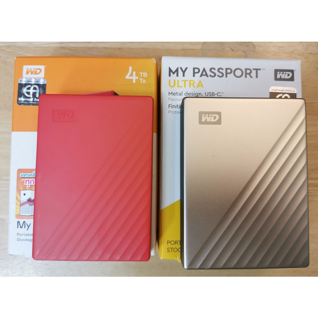 WD 4TB My Passport &amp; My Passport Ultra มือสอง