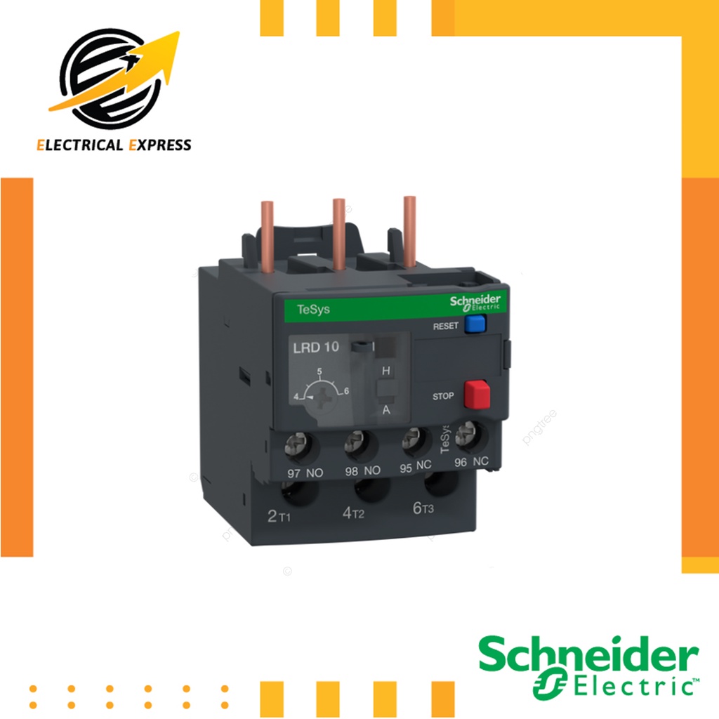 Schneider / โอเวอร์โหลดรีเรย์ / Overload Relay / LRD10