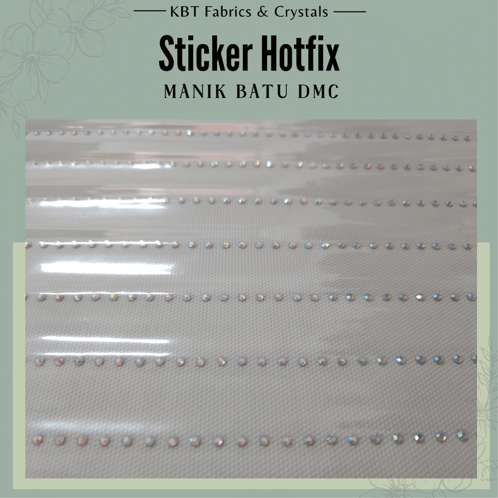 สติ๊กเกอร์ Hotfix Batu Manik Tampal ss10 Kod 12