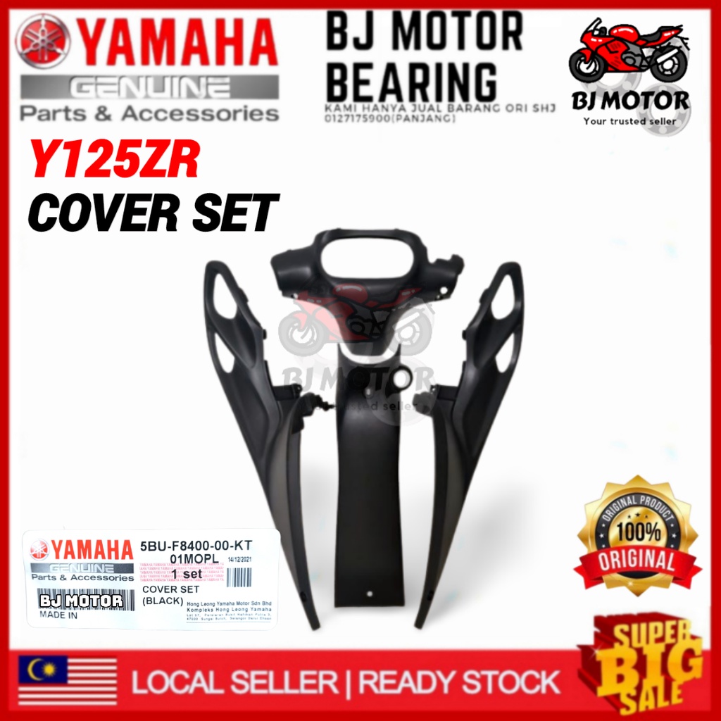 Y125ZR ฝาครอบชุด 125Z 125ZR ชุดฝาครอบภายใน Y125 ชุดฝาครอบสีดํา YAMAHA - 5BU-F840-00-KT Y125Z ชุดภายใ
