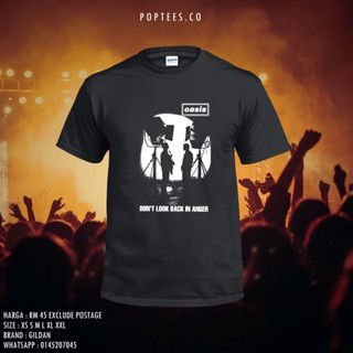 เสื้อยืดผ้าฝ้ายพรีเมี่ยม เสื้อยืด ผ้าฝ้าย ลาย Oasis Band T15 APllap18ODahfd84 สําหรับผู้ชาย