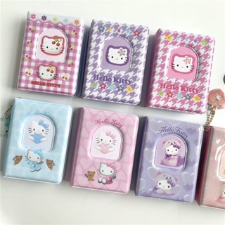 Steve Kawaii Hello Kitty อัลบั้มรูปโพลารอยด์ รูปหัวใจ และถั่ว ขนาด 3 นิ้ว น่ารัก สําหรับใส่โฟโต้การ์ด สะสม