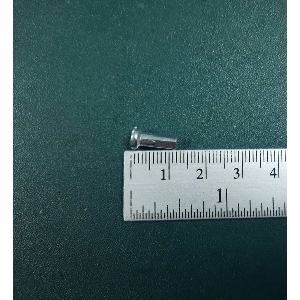 หัวซี่ลวด #14G ยาว 12 mm. เหล็กชุบซิงค์ (ชุดละ 36 ตัว) - รูปที่ 2