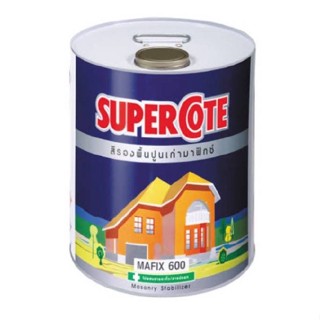 รองพื้นปูนเก่า SUPERCOTE รุ่น ซูเปอร์โคทมาฟิกซ์ 600 ขนาด 5 แกลลอน