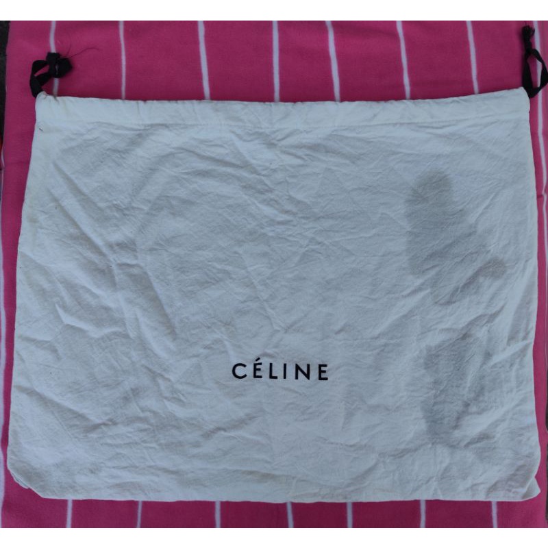 กระเป๋าผ้าใส่กระเป๋า Celine มือสอง มีตำหนิ