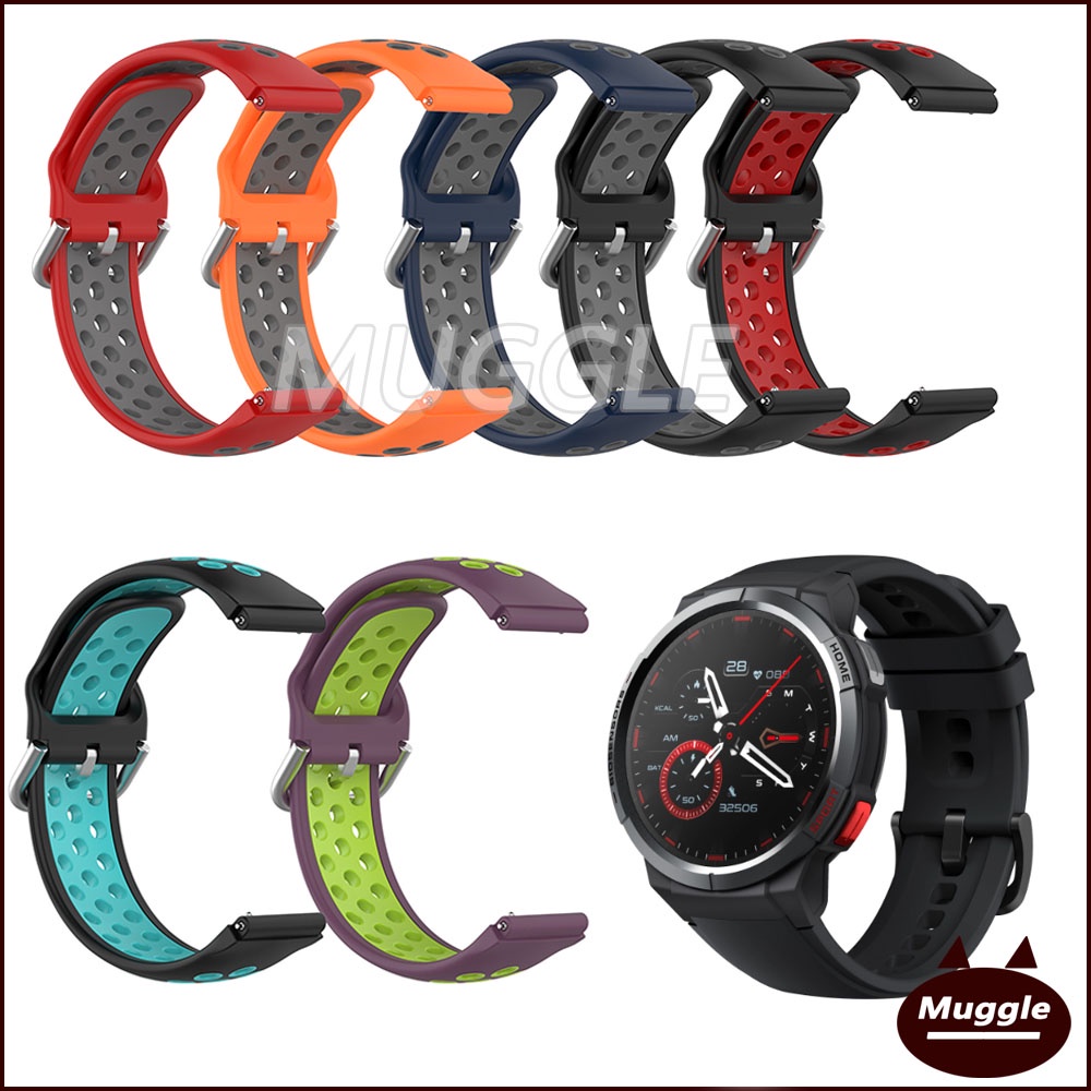 🔥สาย Mibro GS GS PRO xiaomi ซิลิโคน Mibro T1 สายนาฬิกา เปลี่ยนได้ สายรัดข้อมือ สาย  Mibro watch T1 /GS
