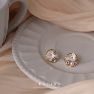 【Pretty Refined】พร้อมส่ง Flower in Cycle S925 ต่างหูน่าร้ก