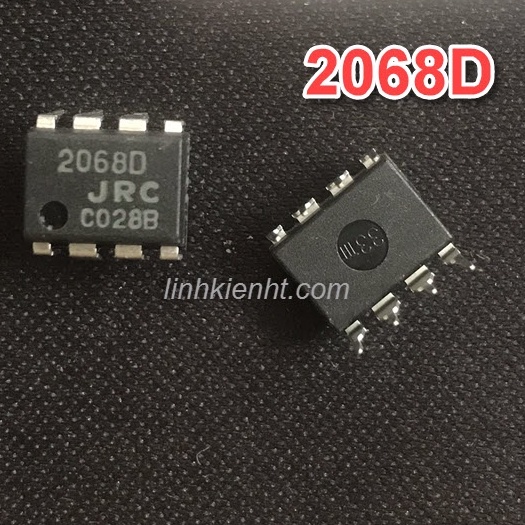 2068dd 2068D กระเป๋า 5 เด็ก 2068D NJM2068M JRC2068D DIP-8 Plug-Type Amplifier IC